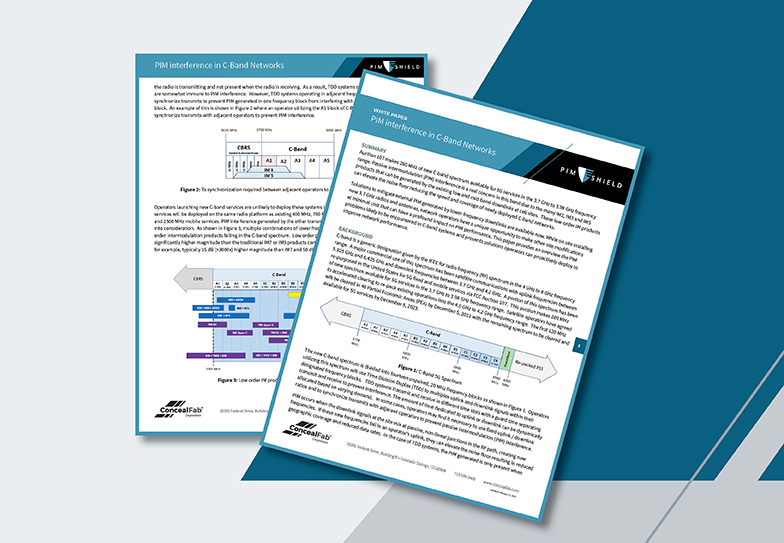 External PIM Concerns in C-Band Networks External PIM Concerns in C-Band Networks